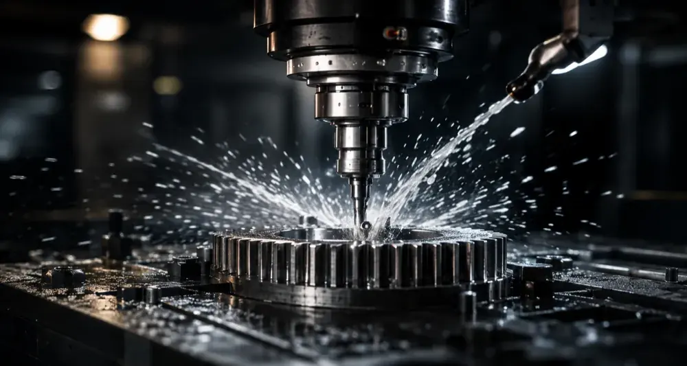 Precision-machined industrial gears